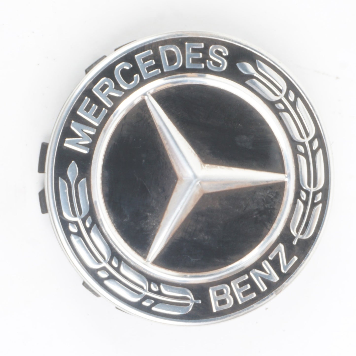 Mercedes Benz Genuine Wheel Center Cap Black OEM