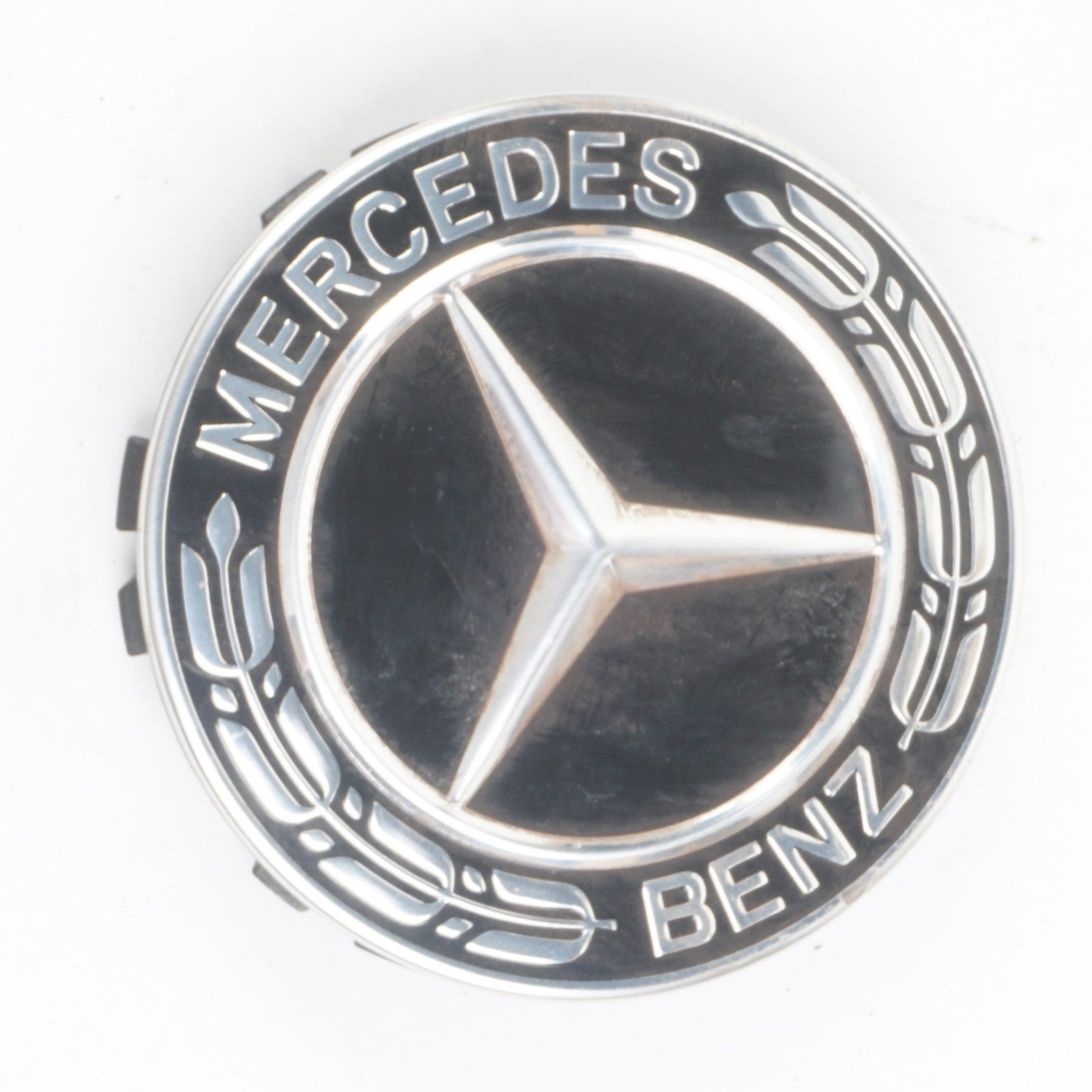 Mercedes Benz Genuine Wheel Center Cap Black OEM