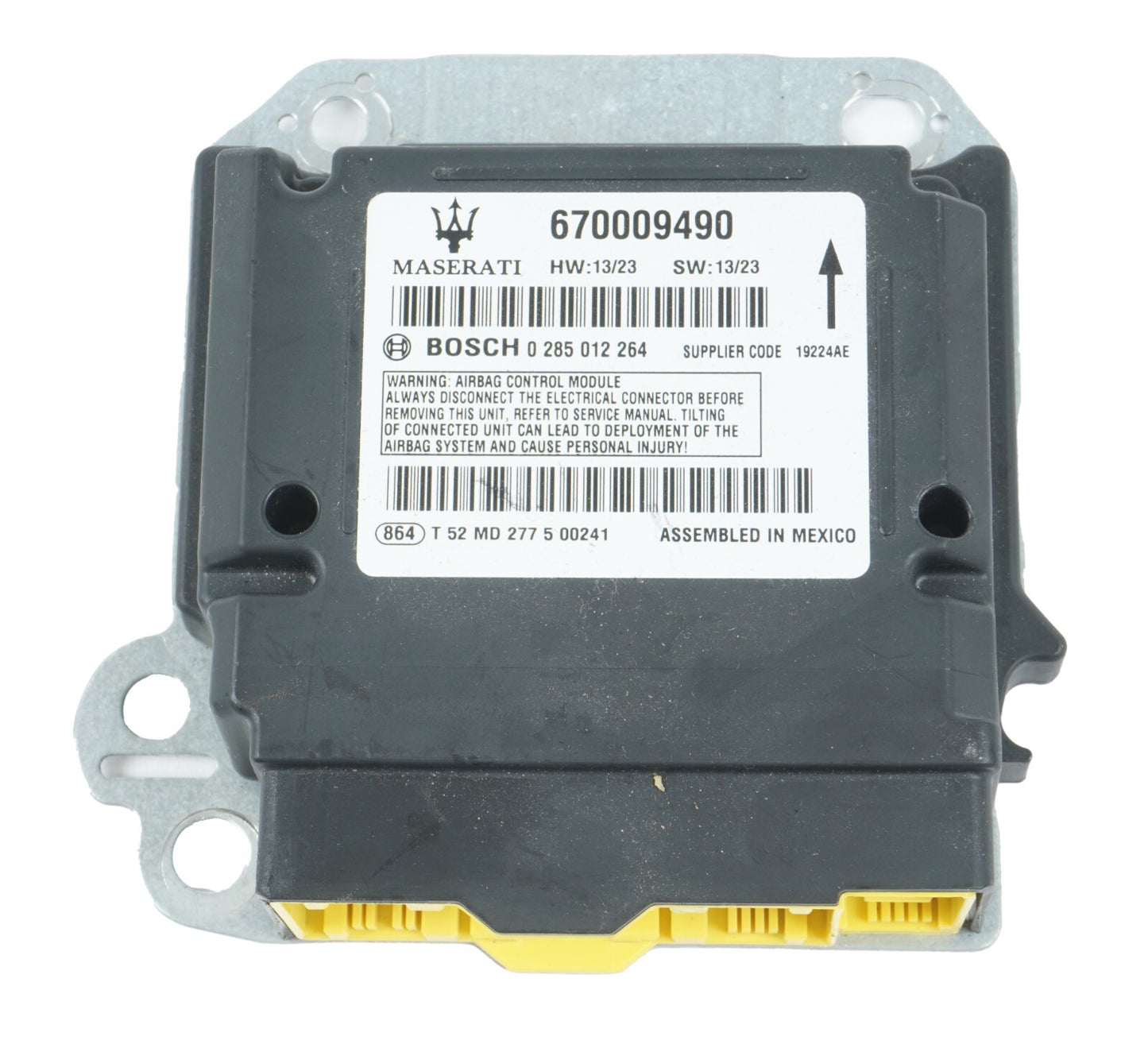 14-17 MASERATI QUATTROPORTE CONTROL MODULE COMPUTER 670009490 OEM