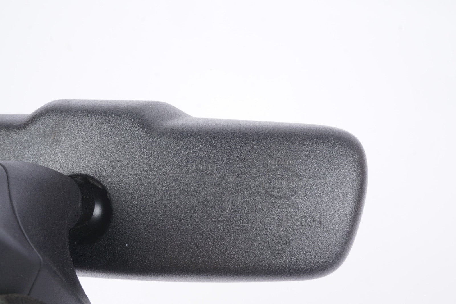 2012 - 2017 FIAT 500 MIRROR INTERIOR REAR VIEW WO COMPASS W SWITCH BLACK