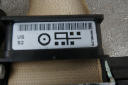 2008-2013 Bmw 328I 335I Coupe Rear Right Passenger Side Seat Belt Beige