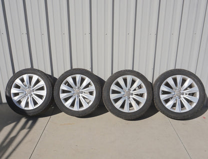 2008-2010 Audi A8 Quattro Wheels Rims  18  4E0601025BB OEM Set of 4