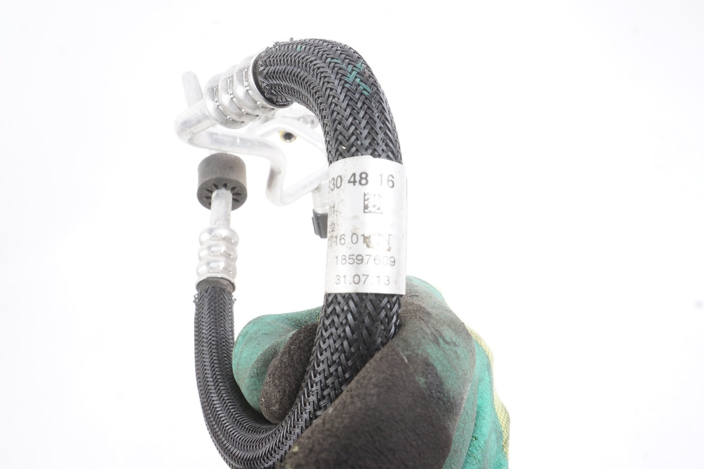 08-14 Mercedes W204 C250 A/C AC Refrigerant Pressure Hose Line Pipe Oem