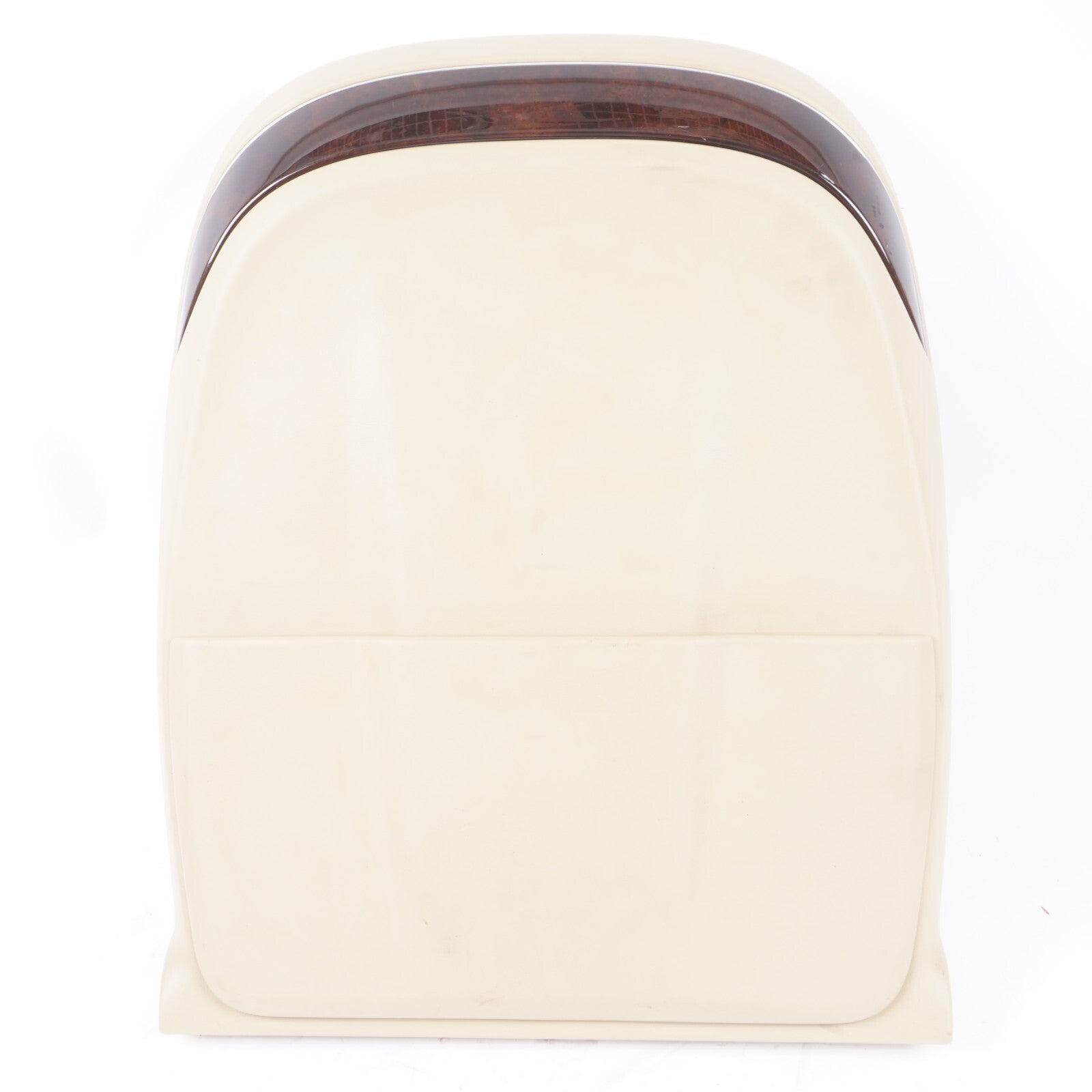 11-17 AUDI AUDI A8L FRONT LEFT DRIVER SIDE SEAT BACK COVER PANEL BEIGE OEM