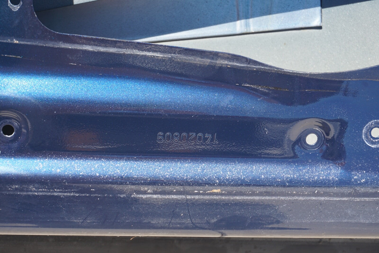 2004 - 2010 BMW 650I 645 CONVERTIBLE FRONT LEFT DRIVER DOOR SHELL OEM