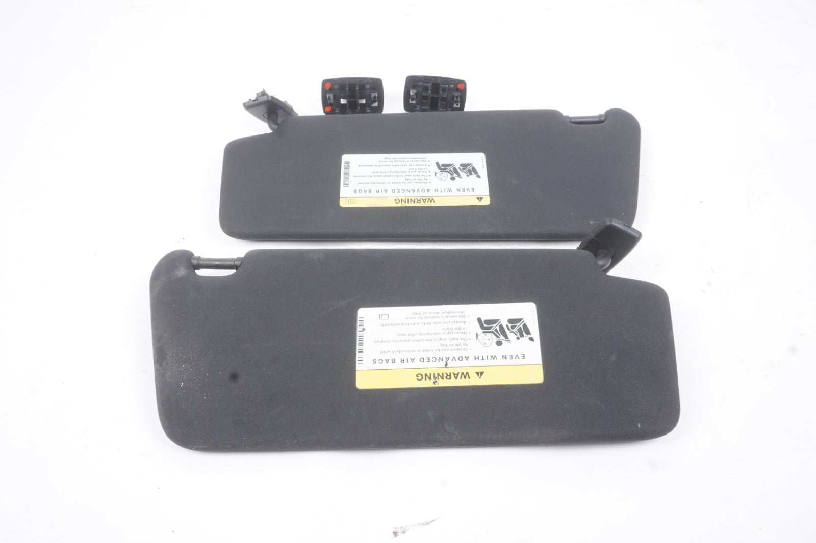 2010 - 2017 Mercedes Benz E550 E350 Coupe Convertible Left Right Sunvisors Pair