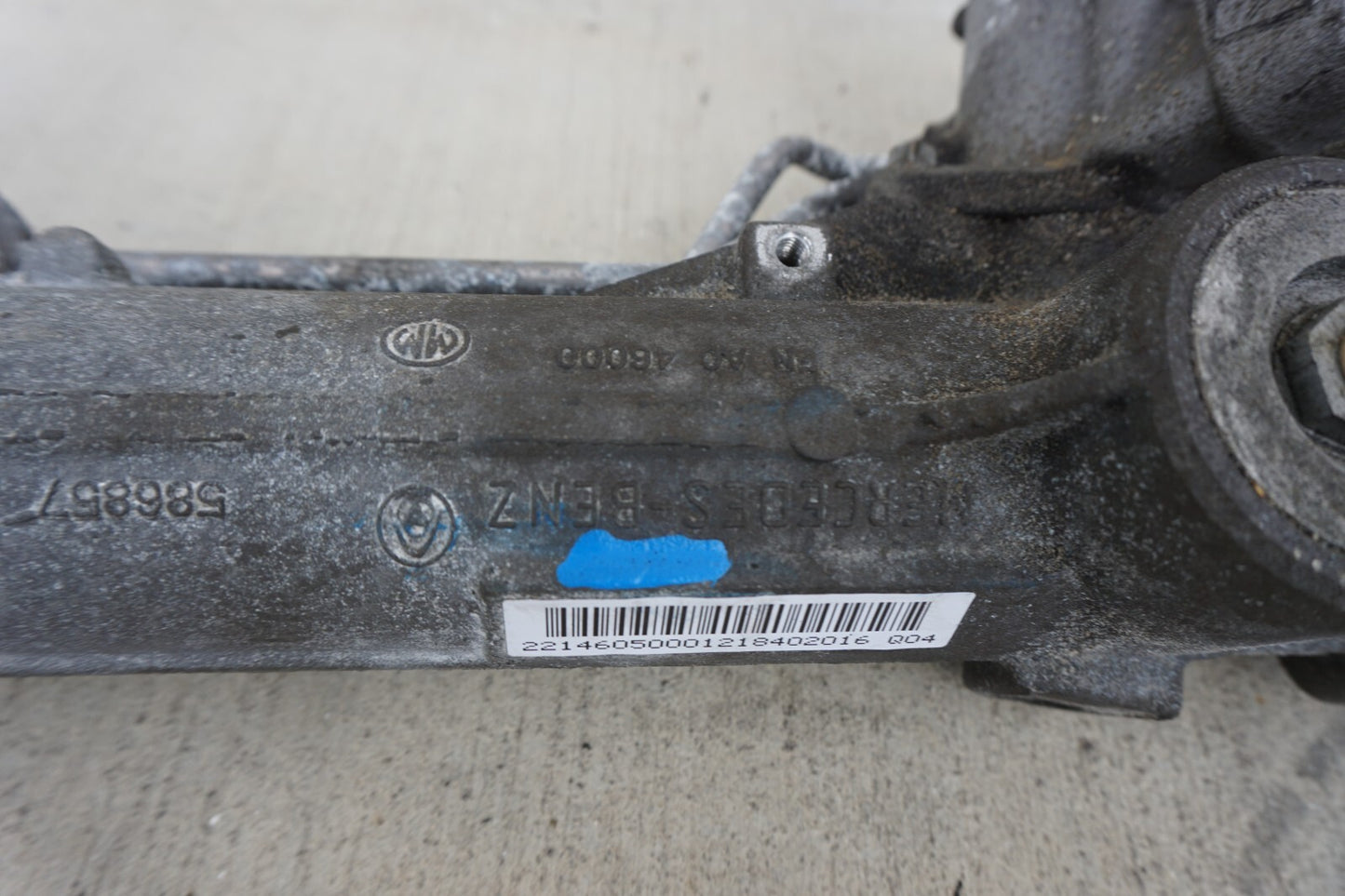 10-13 Mercedes W221 S550 S400 RWD Power Steering Rack and Pinion 2214605000 OEM