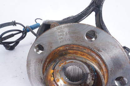 11-16 Mini Cooper Countryman Front Left Driver Spindle Knuckle Wheel Hub OEM