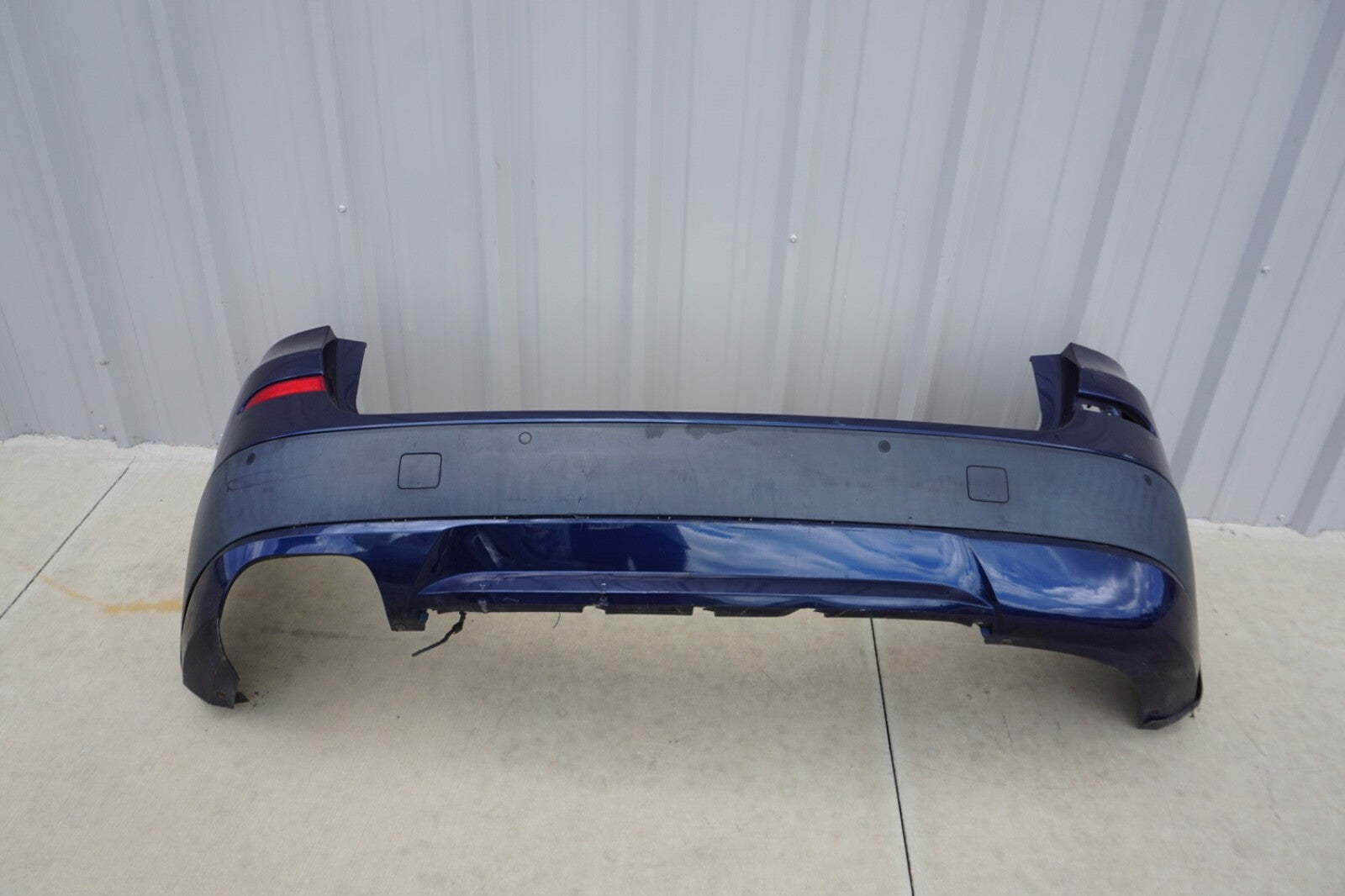 2011-2014 BMW F25 X3 Rear Bumper Cover Tim PDC Deep-Sea Blue Metallic OEM