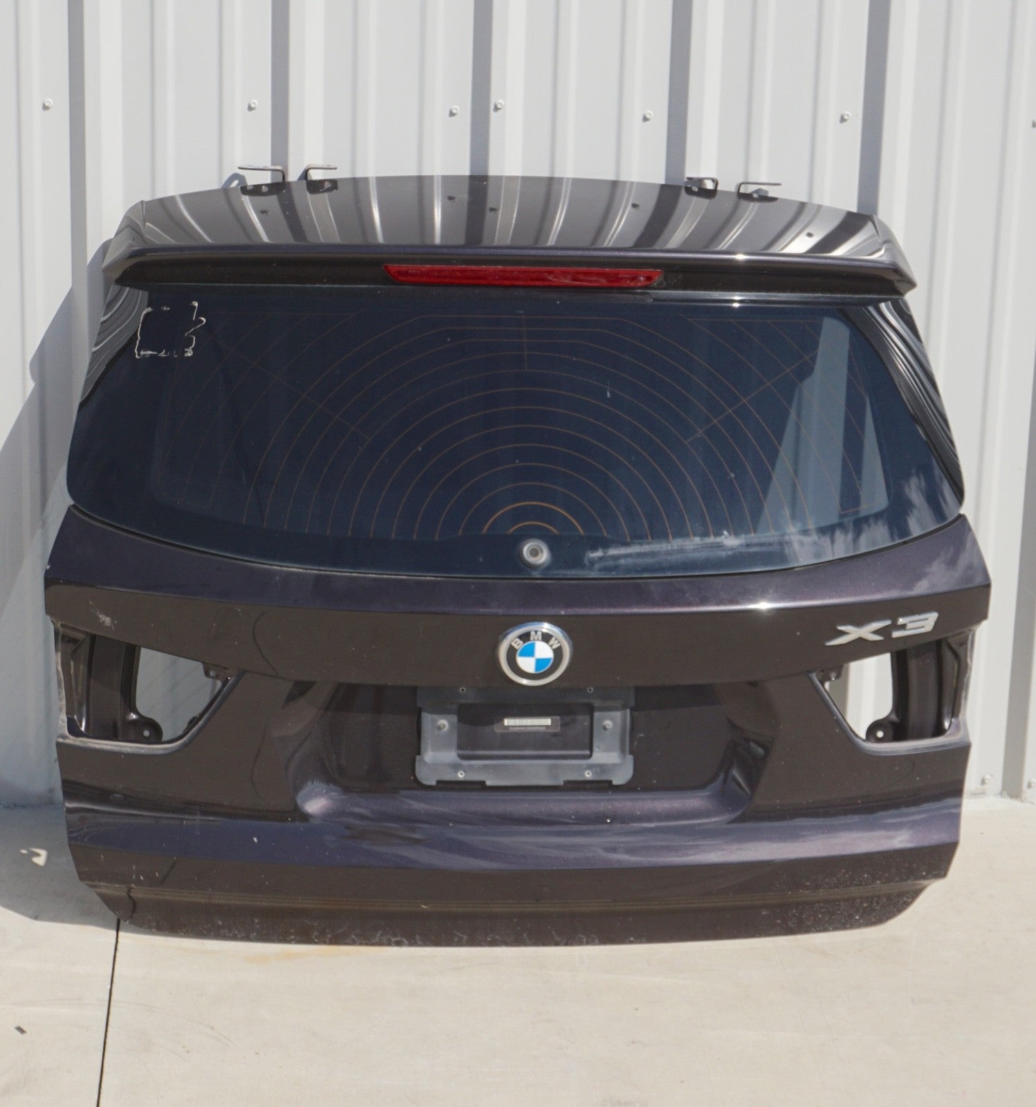 2011 - 2017 BMW F25 X3 Rear Trunk Tail Gate w Windshield Glass