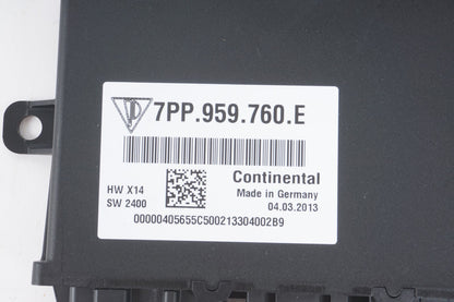 2011-2018 PORSCHE CAYENNE FRON SEAT CONTROL MODULE 7PP959760E OEM
