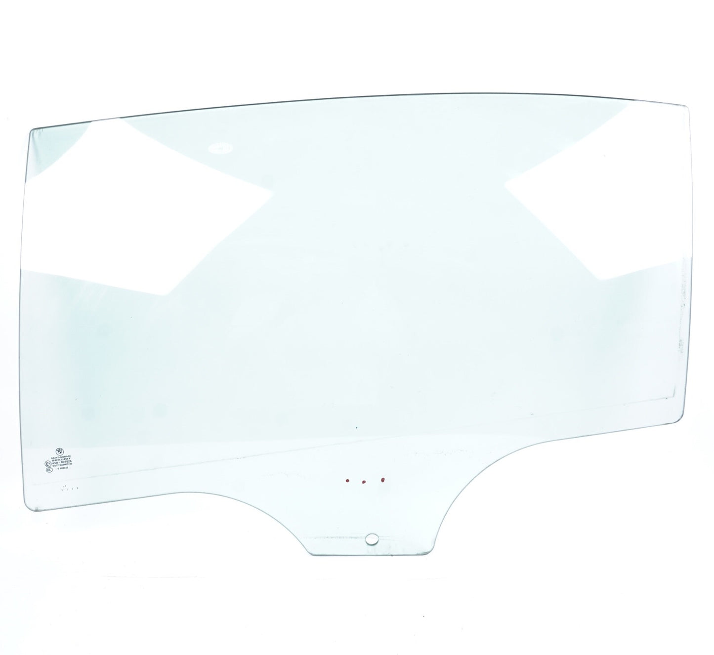 09-15 BMW F02 740Li 750Li SUNSHADE DOOR WINDOW GLASS LEFT REAR OEM - LONG ONLY