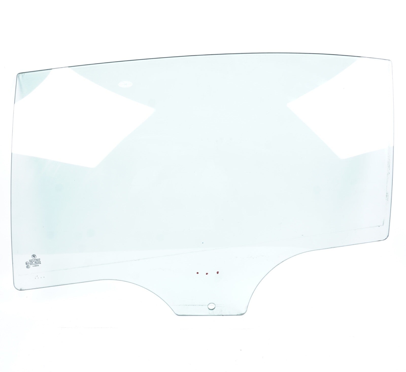 09-15 BMW F02 740Li 750Li SUNSHADE DOOR WINDOW GLASS LEFT REAR OEM - LONG ONLY