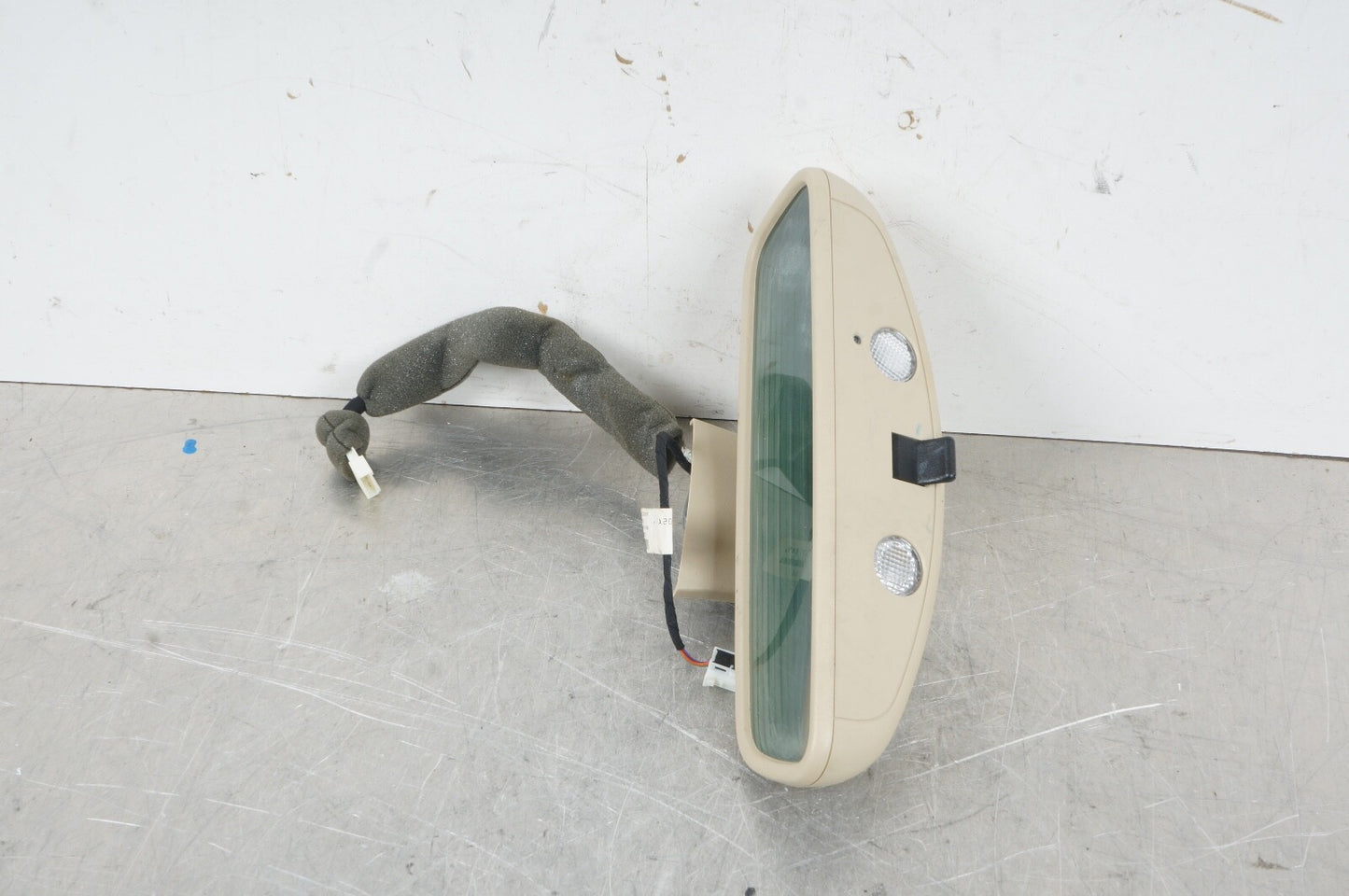 08-14 Mercedes W204 C300 C250 Interior Rear View Mirror Beige 2048103417 OEM