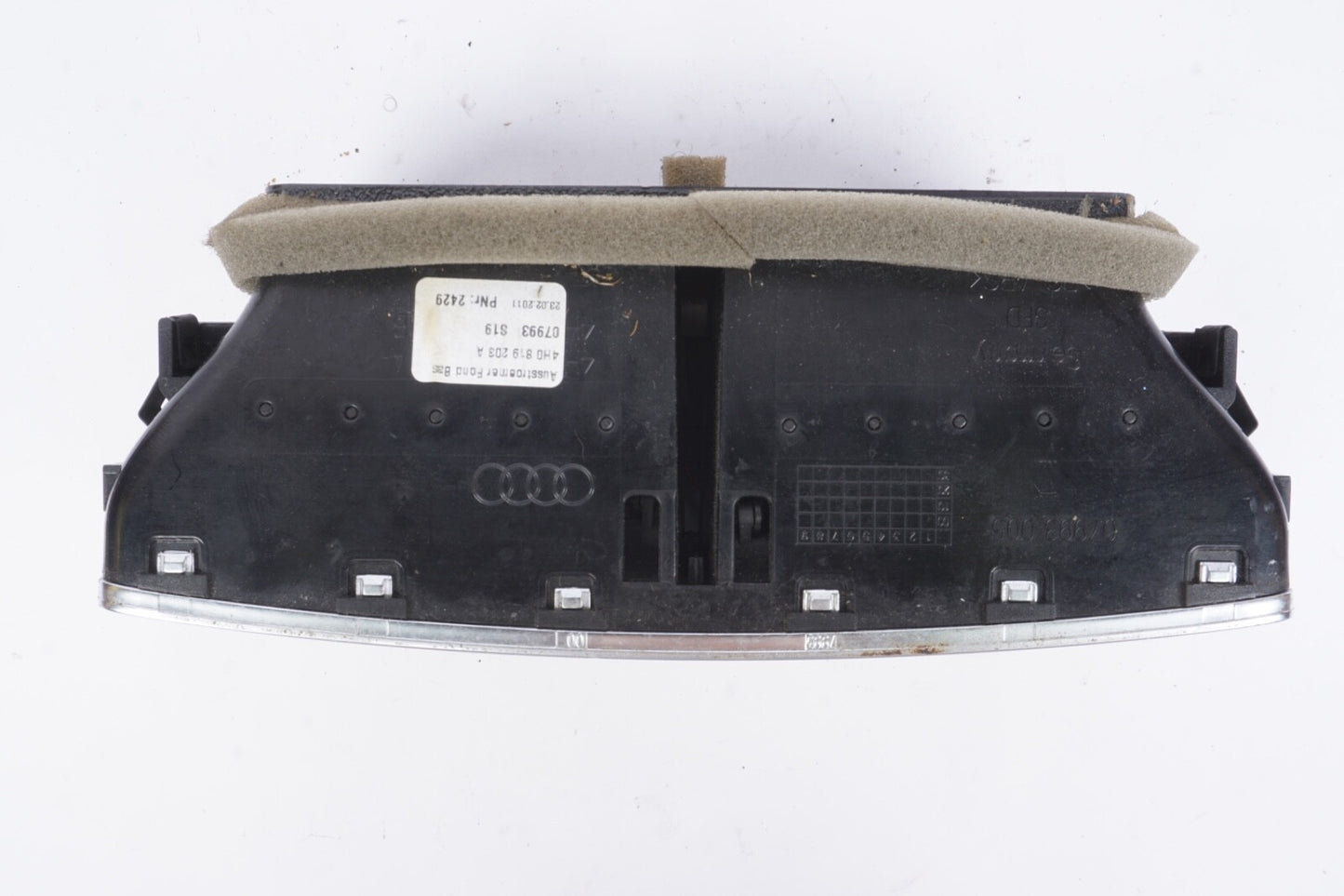 2011-2018 Audi A8 Quattro Rear Center Console HVAC Ac Heater Air Vent OEM