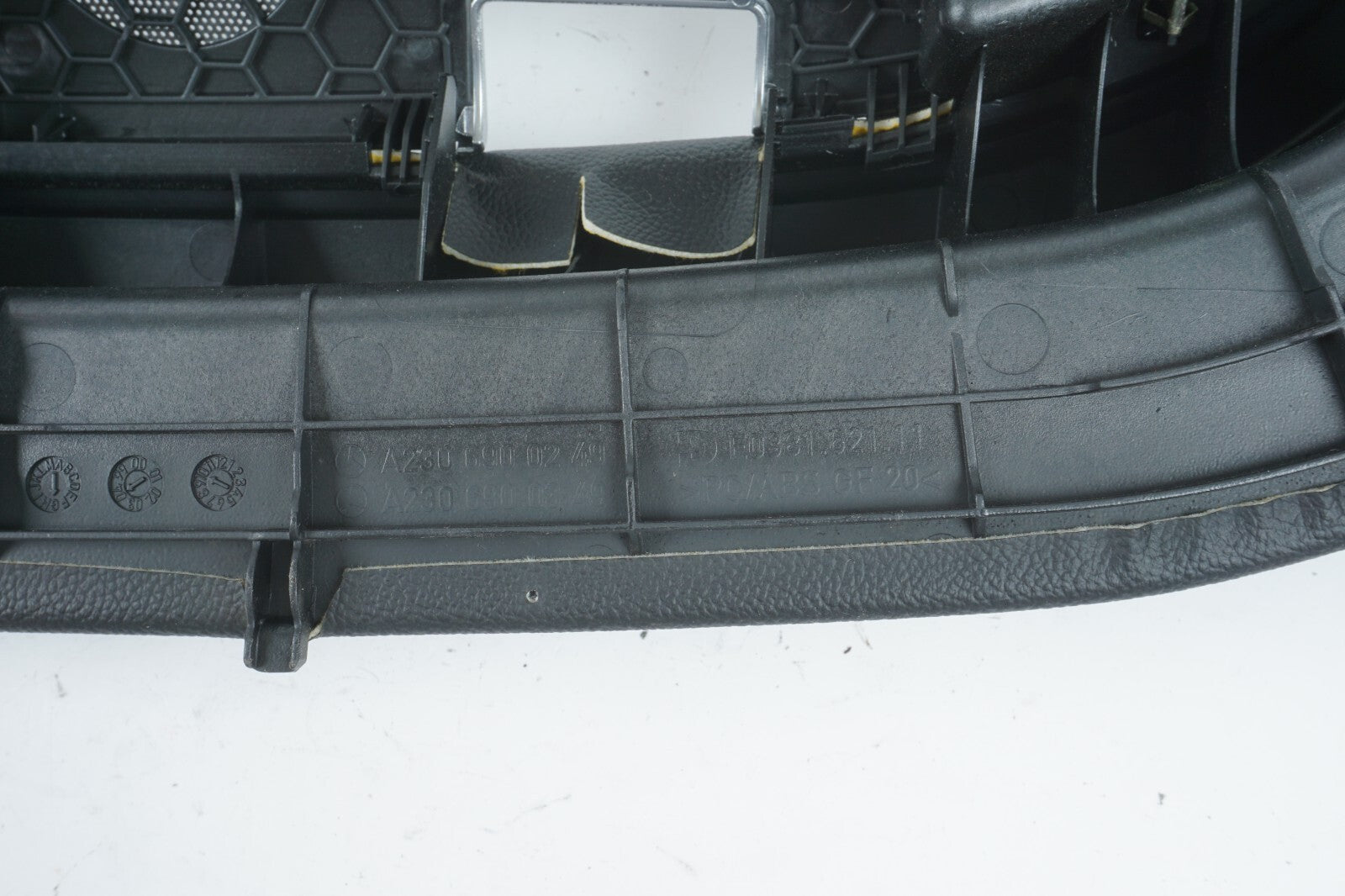 03 - 08 Mercedes R230 SL500 Rear Deck Shelf Speaker Trim Cover Panel OEM