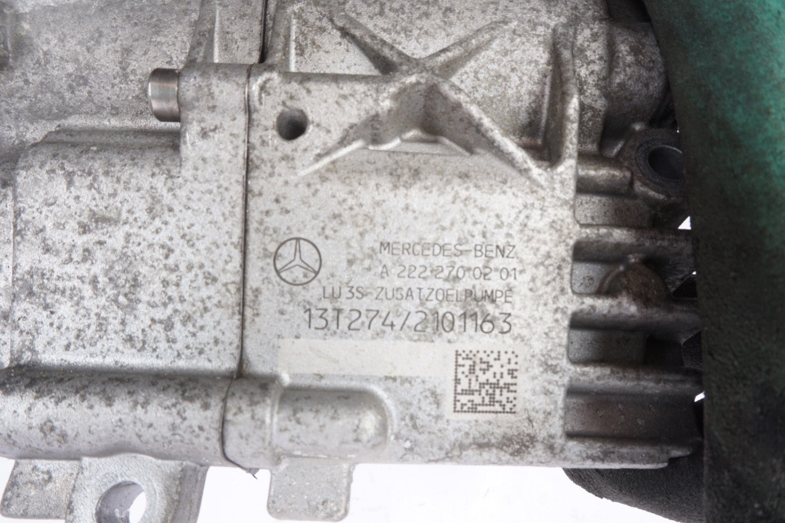 14-18 Mercedes W222 S63 S600 C300 C350 Transmission Auxiliary AUX Oil Pump OEM