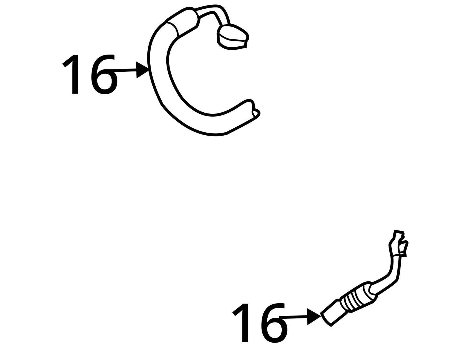 2004-2007 AUDI A8 D3 QUATTRO 4.2L AC AIR CONDITIONER HOSE TUBE PIPE LINE OEM