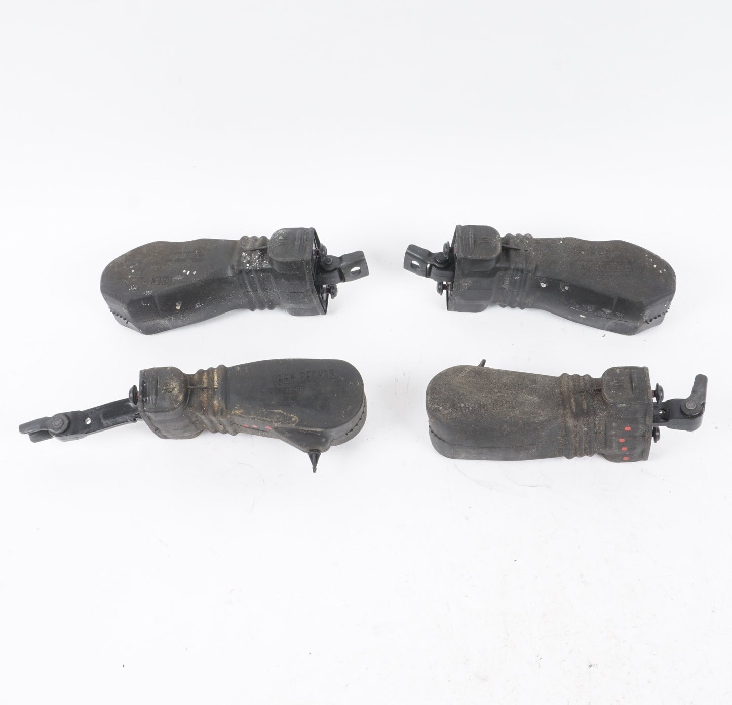 11-17 AUDI A8 A8L S8 DOOR CHECK STRAP STOPPER SET OF 4 OEM