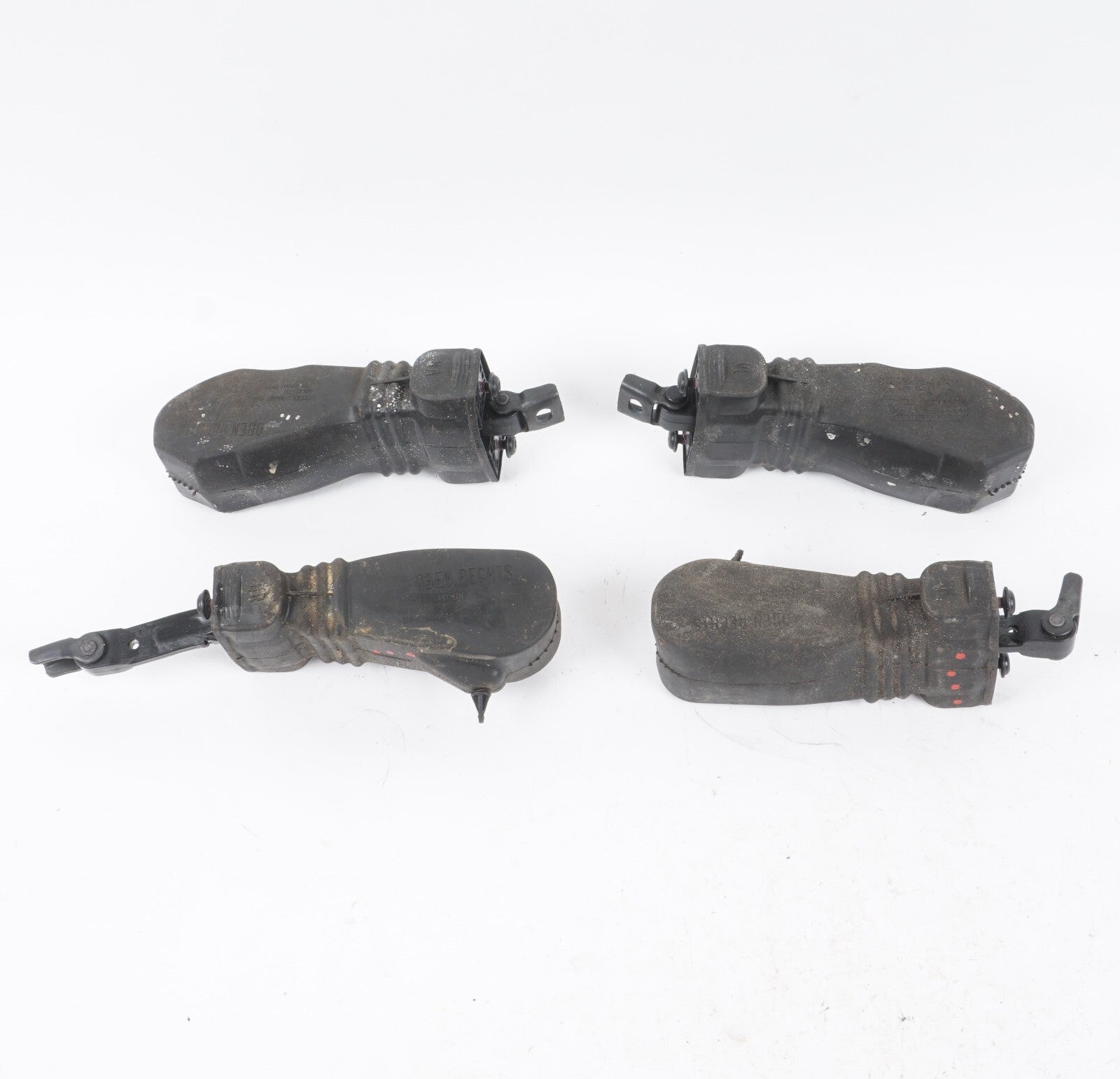 11-17 AUDI A8 A8L S8 DOOR CHECK STRAP STOPPER SET OF 4 OEM