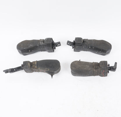 11-17 AUDI A8 A8L S8 DOOR CHECK STRAP STOPPER SET OF 4 OEM