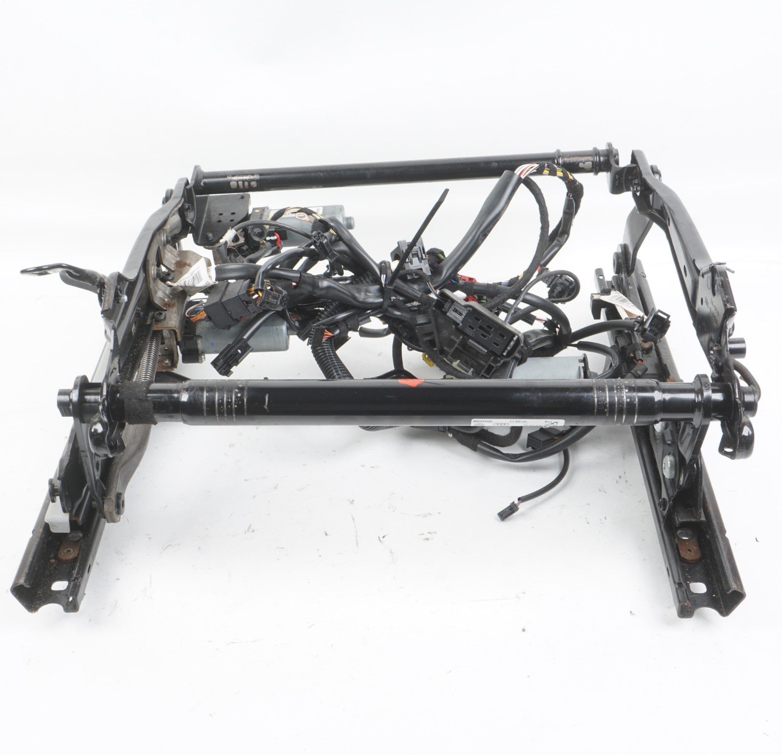 2011-2017 Audi A8 Front Left Driver Seat Track Rail & Motors OEM