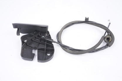 2011-2018 AUDI A8 A8L S8 HOOD LATCH RELEASE LEVER BRACKET W/ HANDLE 4H1823633