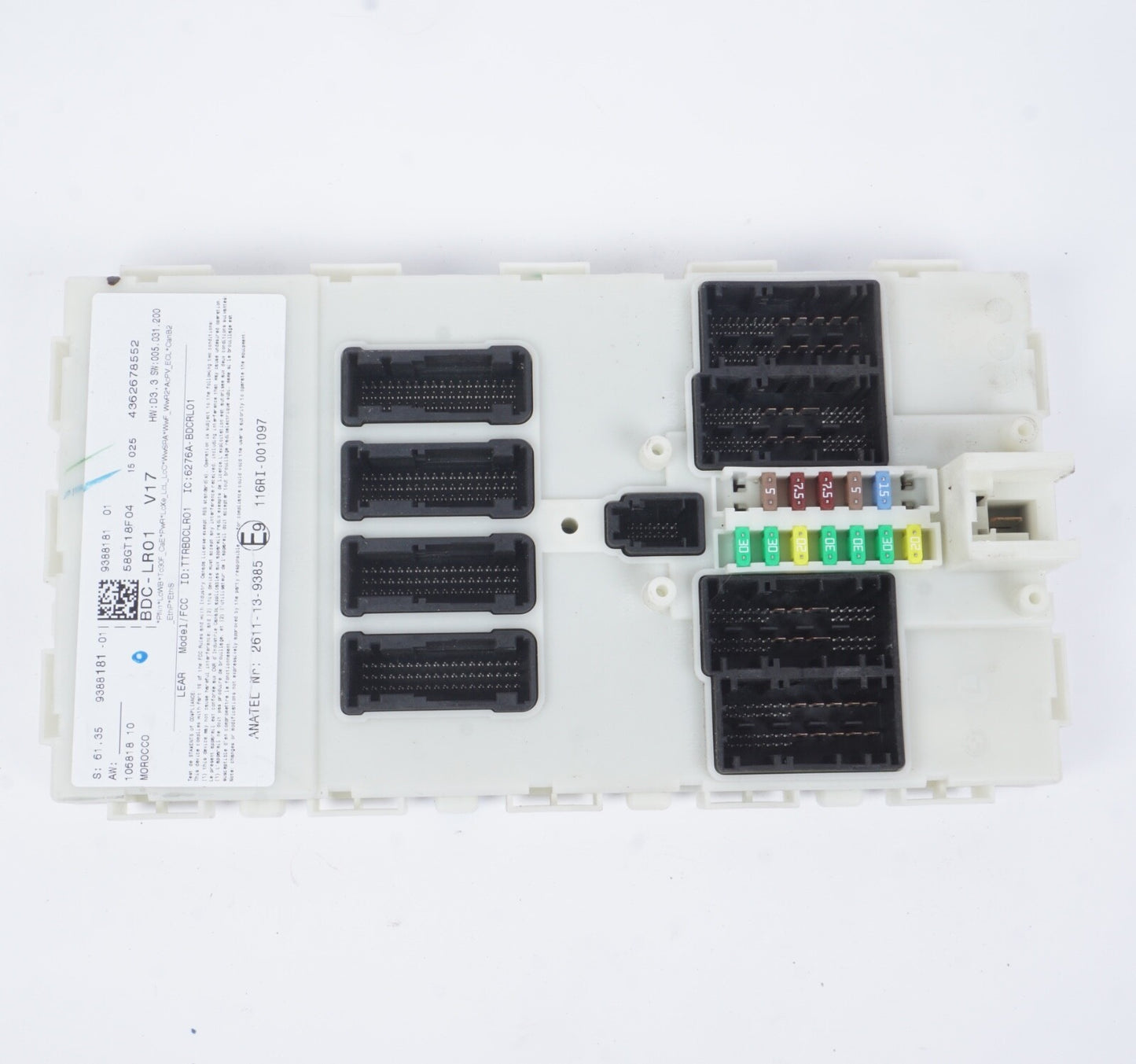 2014-2019 MINI COOPER F55 F56 BODY CONTROL MODULE UNIT BDC OEM 61359388181
