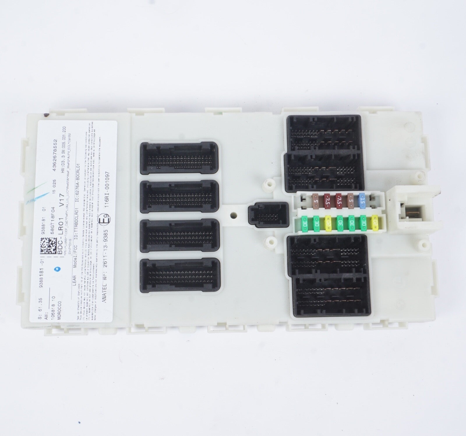 2014-2019 MINI COOPER F55 F56 BODY CONTROL MODULE UNIT BDC OEM 61359388181