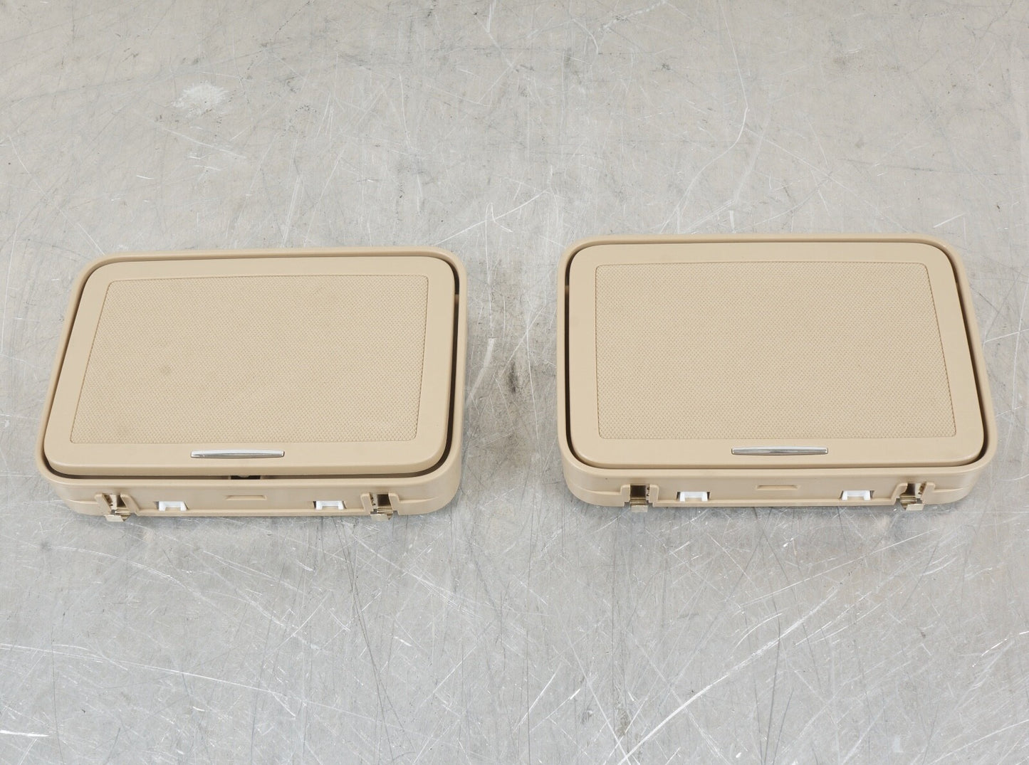 2007 -  2013 Mercedes W221 S550 Rear Left Right Overhead Vanity Mirror Beige