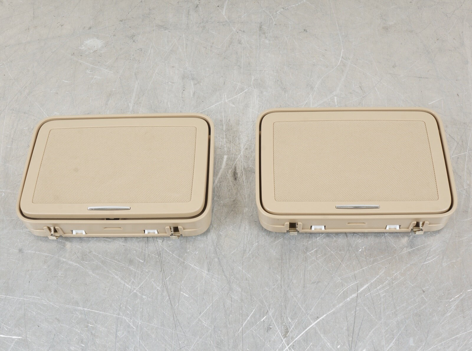 2007 -  2013 Mercedes W221 S550 Rear Left Right Overhead Vanity Mirror Beige