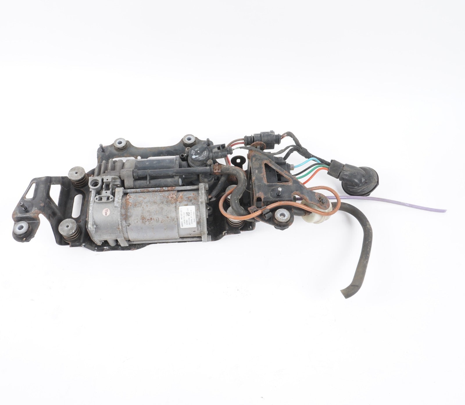 12-17 AUDI A8L A8 3.0L AIR SUSPENSION COMPRESSOR PUMP 4H0616005C  OEM