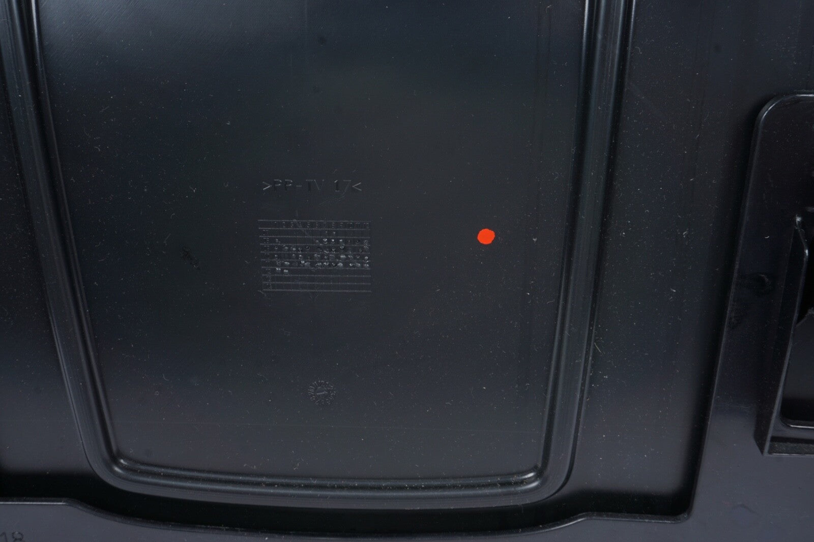 10-17 Mercedes W207 E350 C250 Back Panel Seat Cover Left Driver Side Black OEM