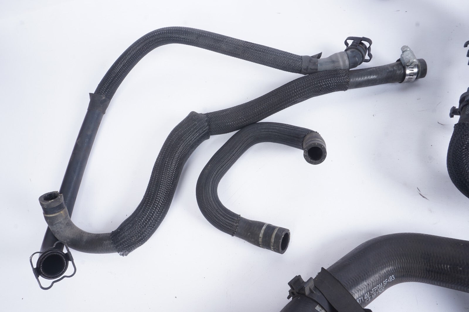 2014-2019 Maserati Ghibli 3.0L Engine Coolant Hose Line Pipe SET OEM