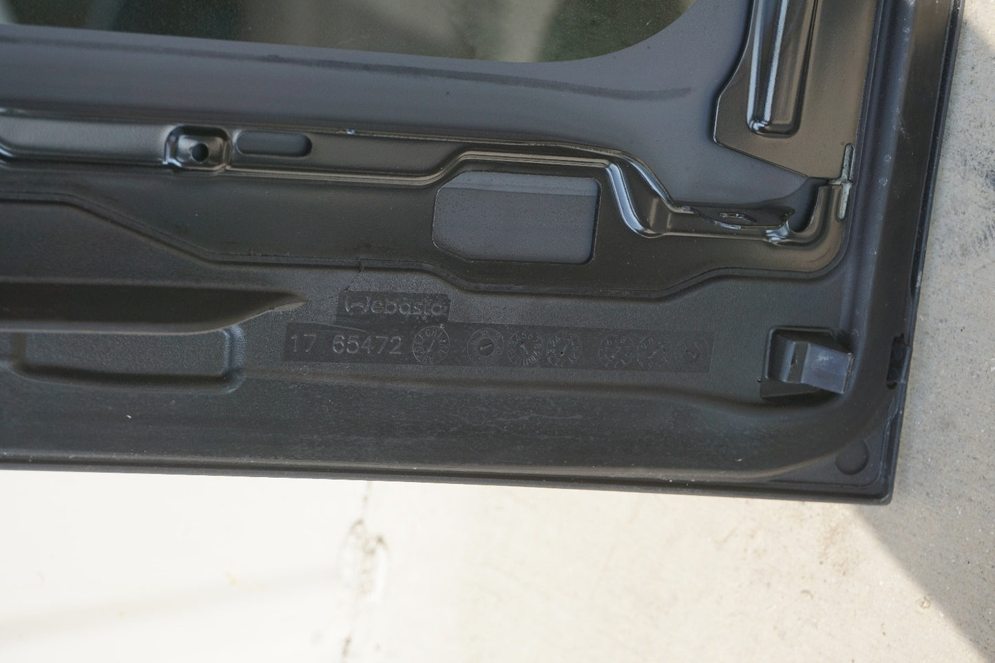 2022 - 2025 Mercedes EQB250 EQB300 EQB350 Rear Panoramic Sunroof Glass OEM