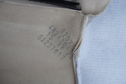 14 - 17 Mercedes S550 W222 Rear Seat Back Top Cushion Cover OEM