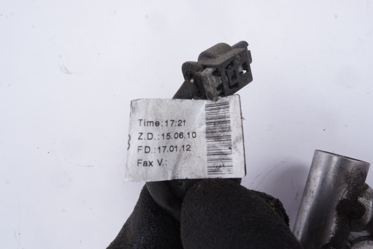 12-15 MERCEDES W204 C250 1.8L M271 ENGINE FUEL INJECTOR RAIL LINE 2710705495 OEM