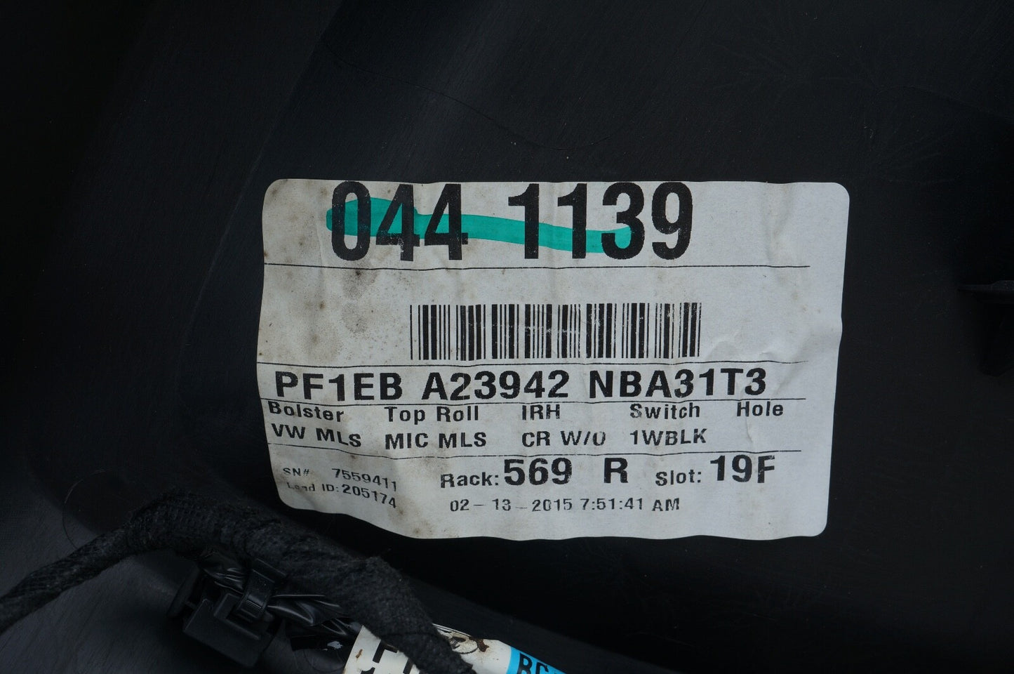 15 16 17 18 Ford FORD FOCUS Front Door Trim Panel Right