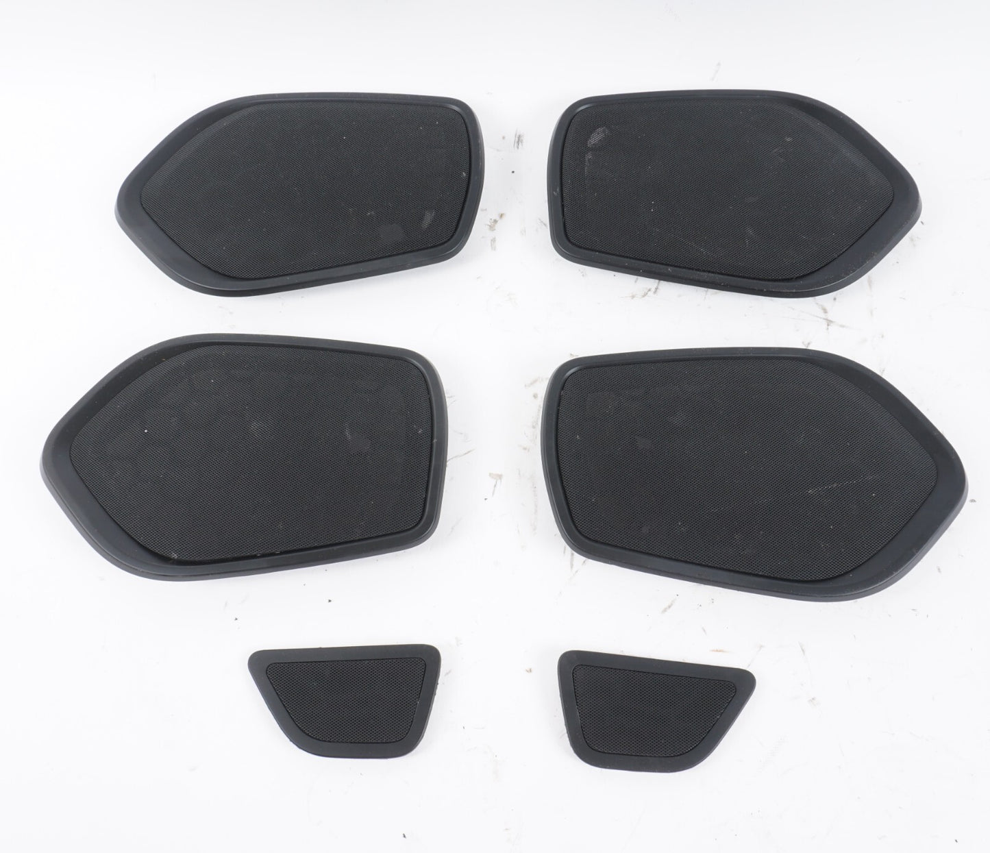 2014-2019 MASERATI GHIBLI DOOR PANEL SPEAKER COVER GRILL SET OF 6 OEM