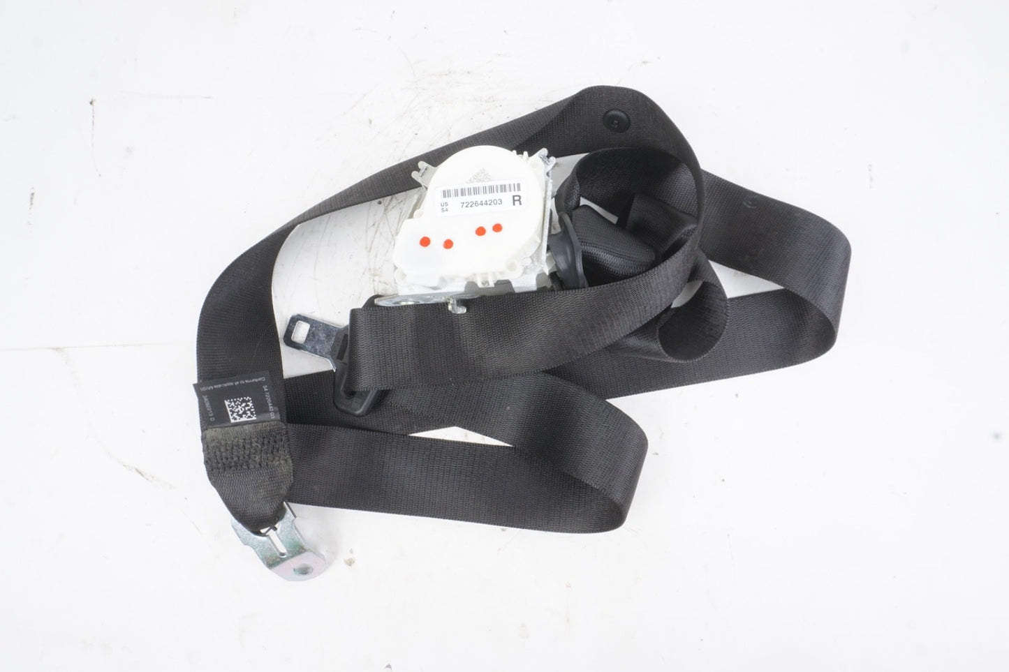 2012 - 2019 BMW 650 RH REAR RIGHT PASSENGER SEAT BELT RETRACTOR 722644203 OEM