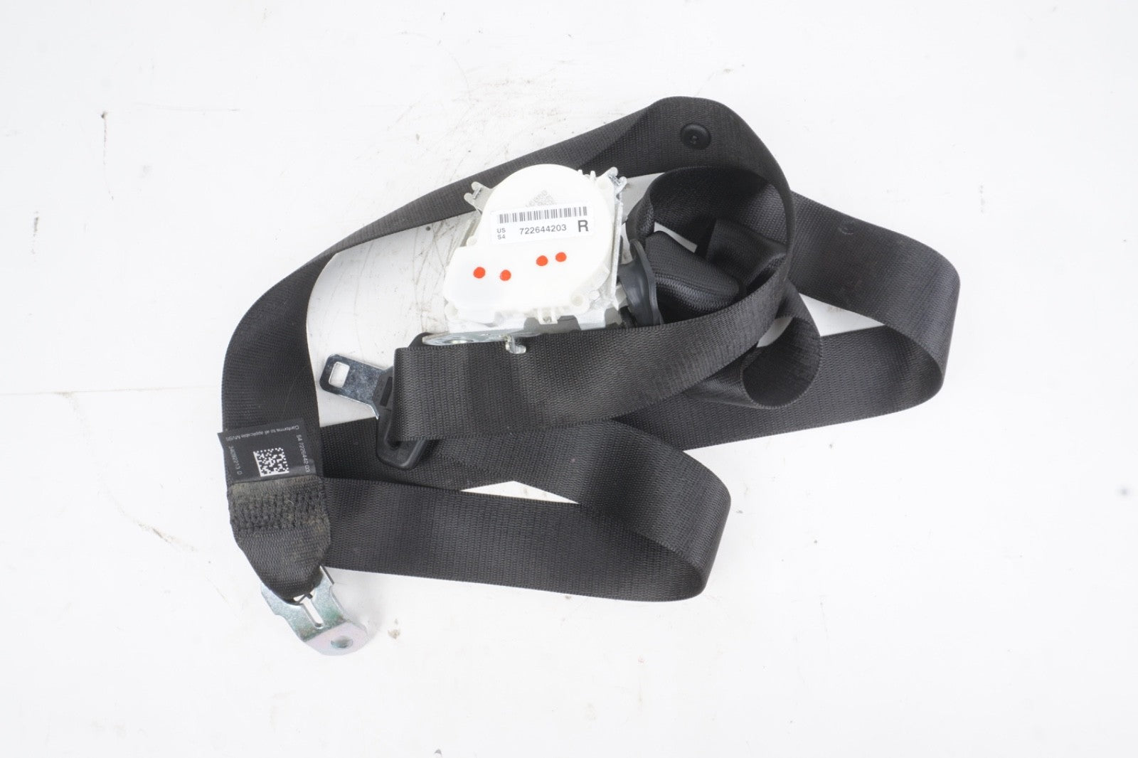 2012 - 2019 BMW 650 RH REAR RIGHT PASSENGER SEAT BELT RETRACTOR 722644203 OEM