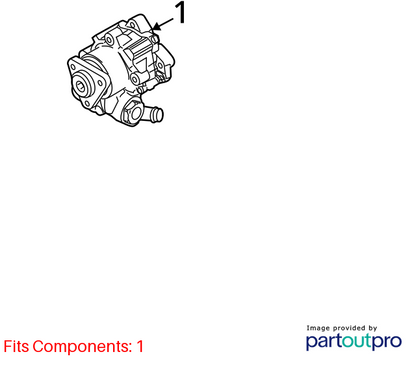 2005 - 2011 Audi A6 Power Steering Pump OEM