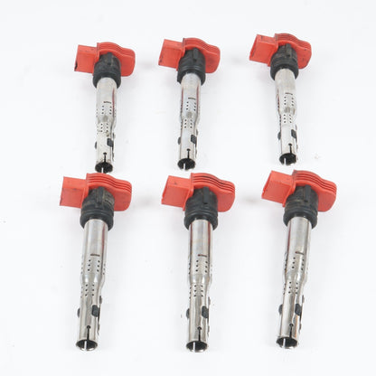 2012 - 2015 AUDI A7 IGNITION COIL SET OF 6 06E905115E  OEM
