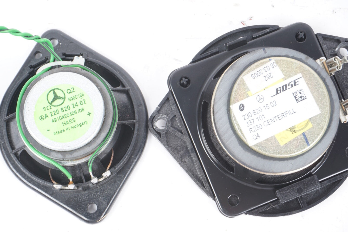 03-08 Mercedes R230 SL500 SL55 AMG Dashboard Dash Center Audio Speaker Bose OEM
