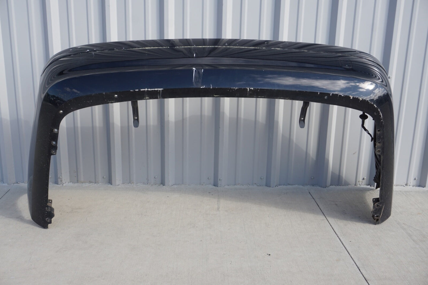 07-09 Mercedes W221 S600 S550 Base Rear Bumper Cover Assembly Black OEM