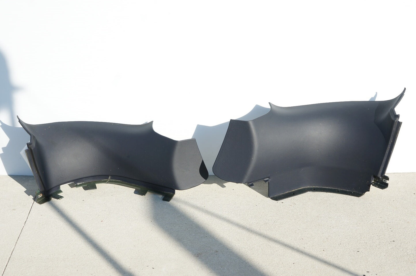 10-20 Bentley Mulsanne Rear Right Left Trunk D Pillar Cover Trim PAIR Blue Color