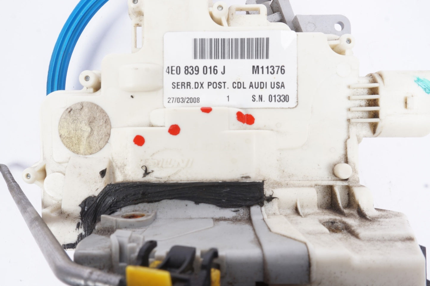2004 - 2010 AUDI A8 4.2 QUATTRO REAR RIGHT DOOR LOCK LATCH ACTUATOR OEM