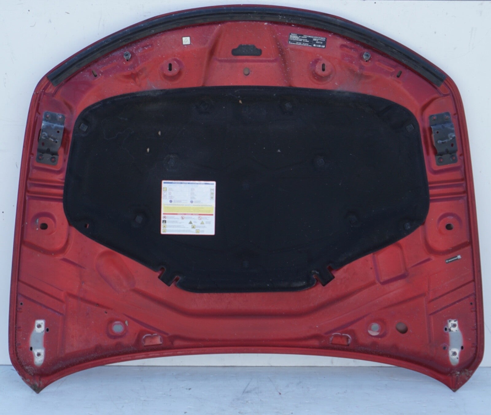 17-23 ALFA ROMEO GIULIA FRONT HOOD BONNET PANEL SHELL RED, OEM