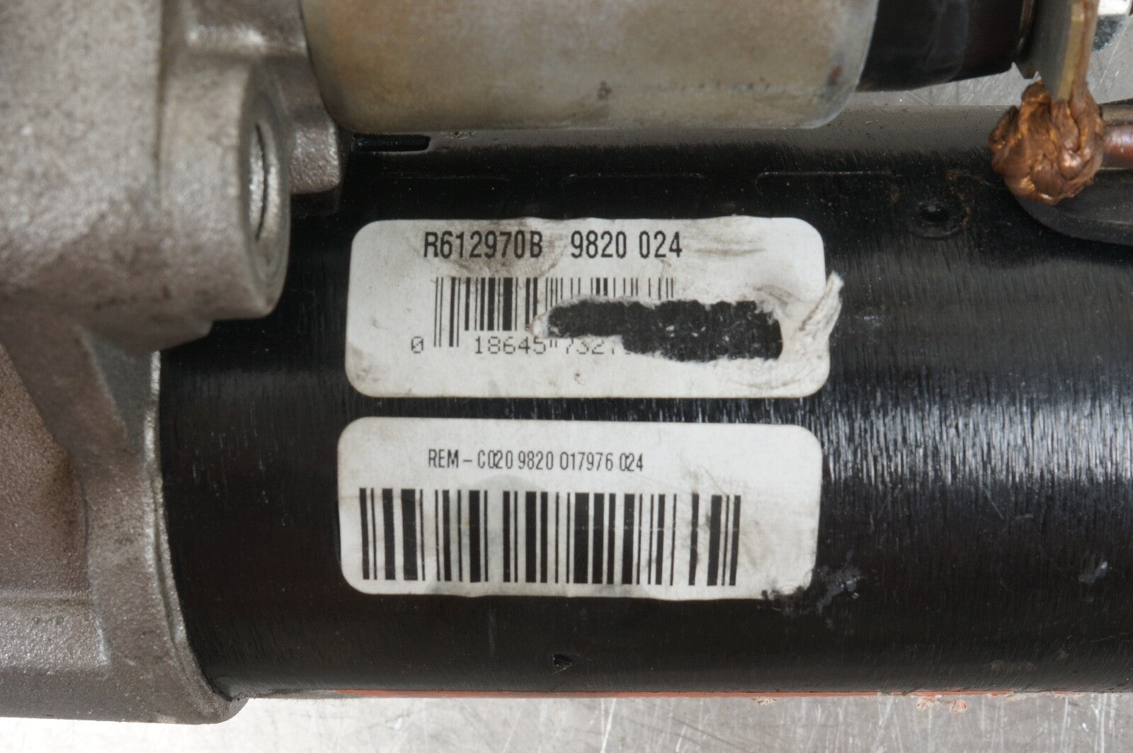 2011 AUDI A6 3.0L OEM ENGINE STARTER MOTOR 06E911023C