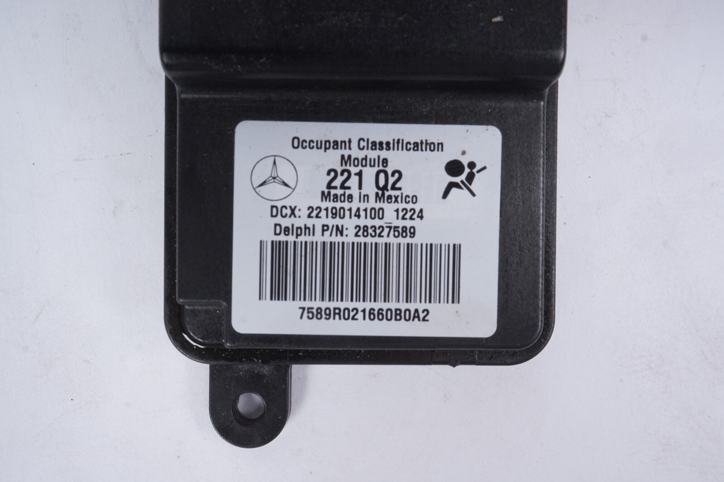 10-13 Mercedes W221 S550 S400 S350 Occupant Seat Module Sensor Front Right OEM